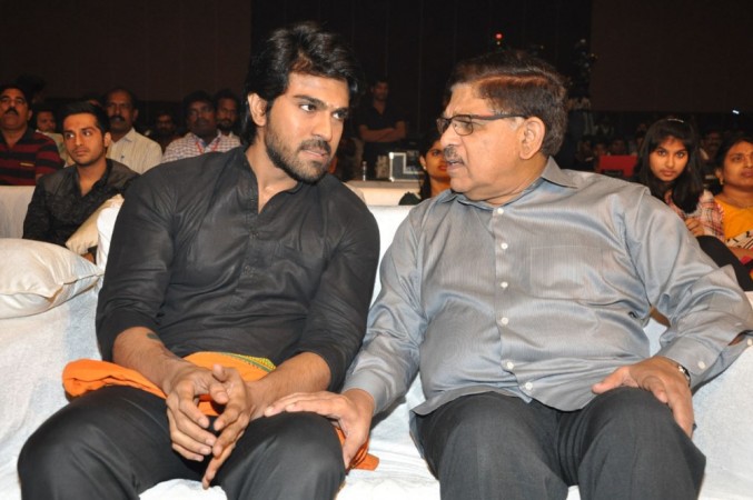 Ram Charan and Allu Aravind