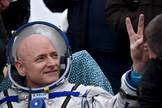 US astronaut Scott Kelly