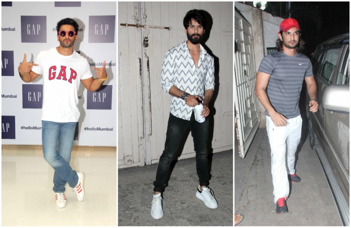 Ranveer Singh, Shahid Kapoor, Sushant Singh Rajput