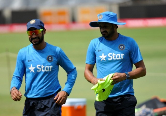 Shikhar Dhawan Harbhajan Singh India World T20 2016