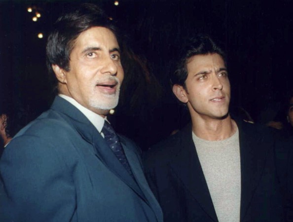 Amitabh Bachchan and Hrithik Roshan