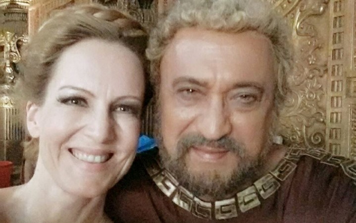 Suzanne Bernert of "Chakravartin Ashoka Samrat" fame to enter "Yeh Rishta Kya Kehlata Hai." Pictured: "Chakravartin Ashoka Samrat" actors Suzanne Bernert aka Helena with Tej Sapru aka Nicator