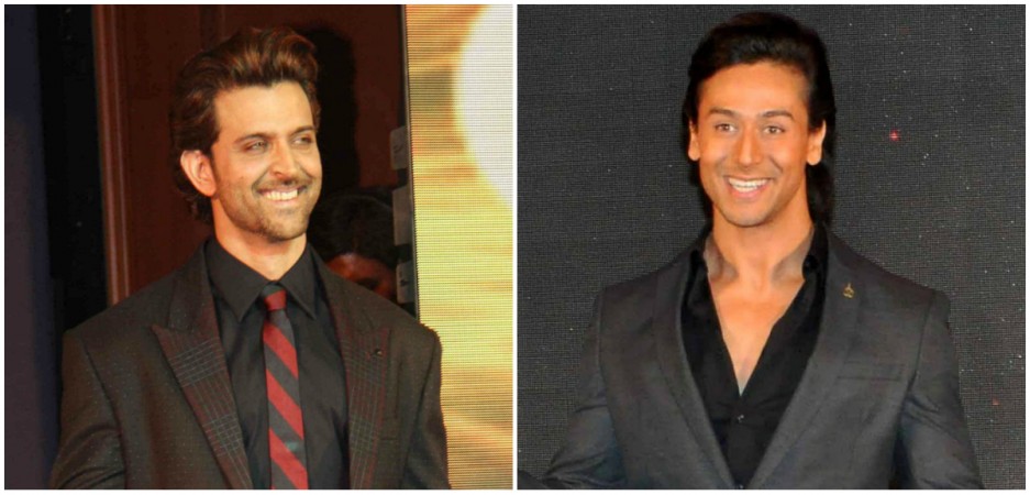 Pictured: Hrithik Roshan and Tiger Shroff Hrithik Roshan, Tiger Shroff