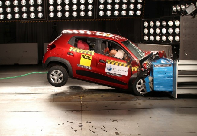 Renault Kwid NCAP crash test