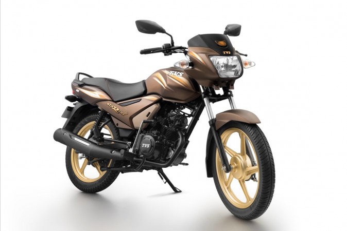 TVS Star City chocolate gold edition