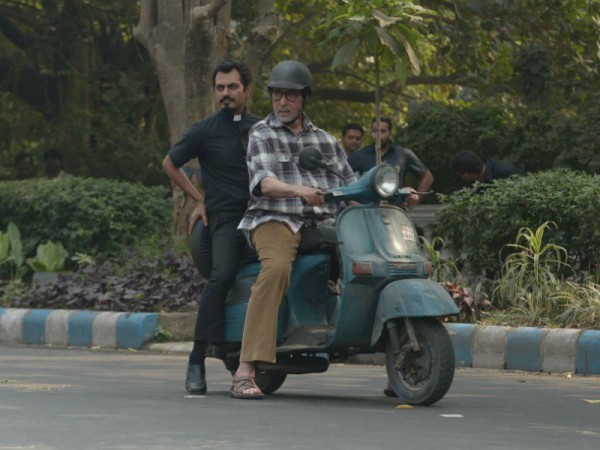 Amitabh Bachchan and Nawazuddin Siddiqui