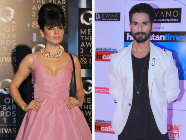 Kangana Ranaut and Shahid Kapoor
