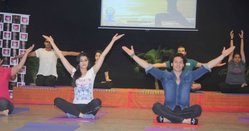 Kriti Sanon and Tiger Shroff