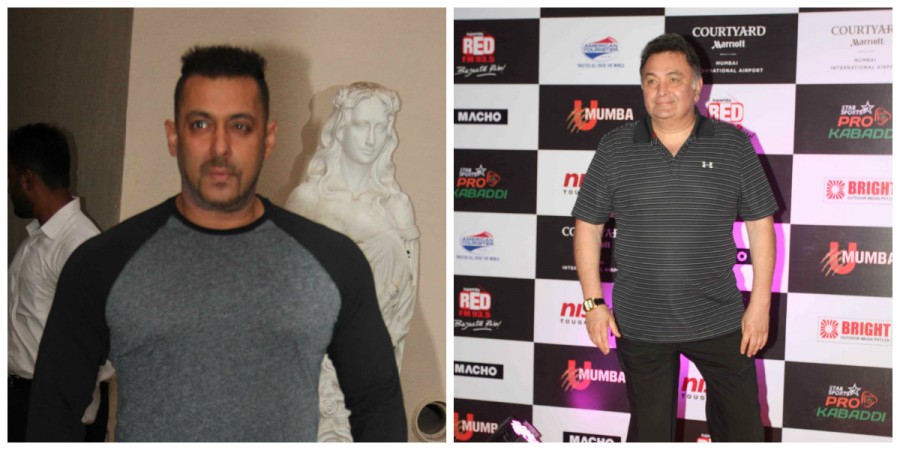Rishi Kapoor and Salman Khan