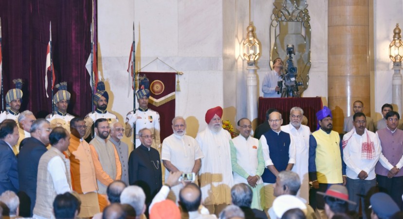 complete list of pm narendra modi's cabinet; 19 new ministers