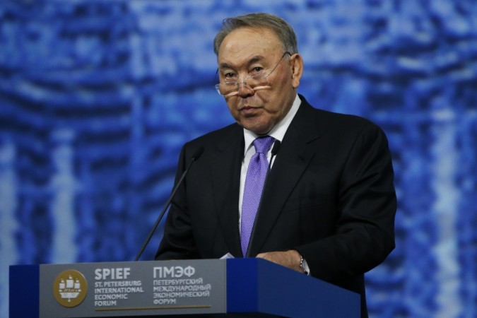 President Nursultan Nazarbayev