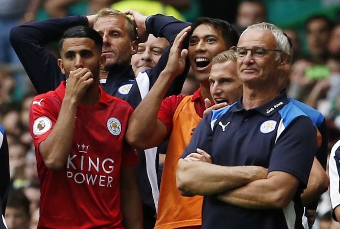 Riyad Mahrez Claudio Ranieri Leicester City