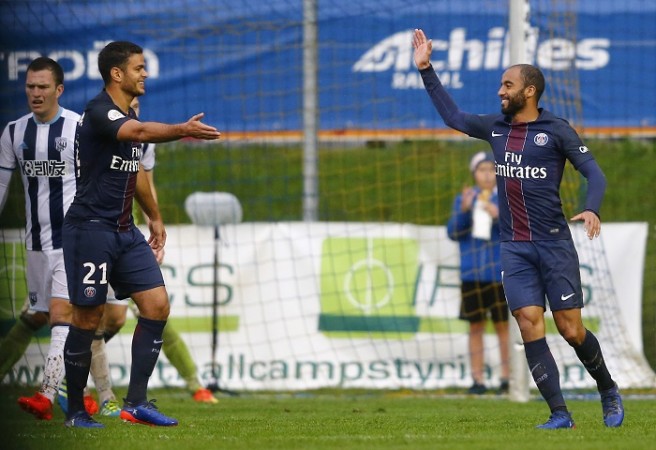 Hatem Ben Arfa Lucas Moura PSG