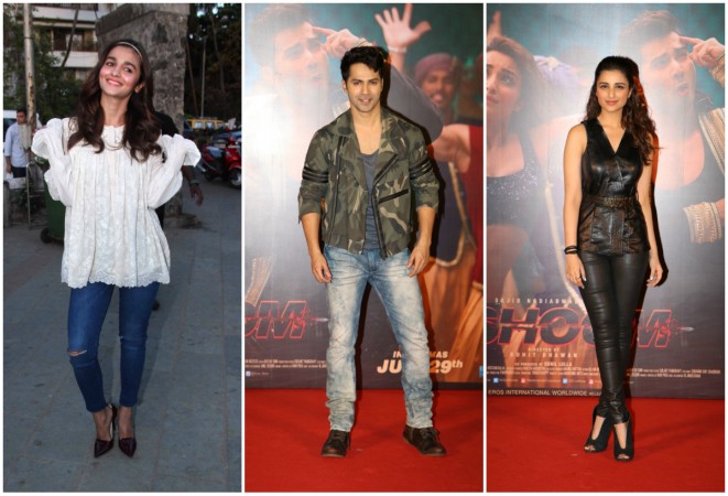 Alia Bhatt, Parineeti Chopra, Varun Dhawan