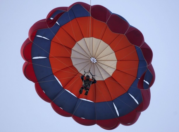 parasailing