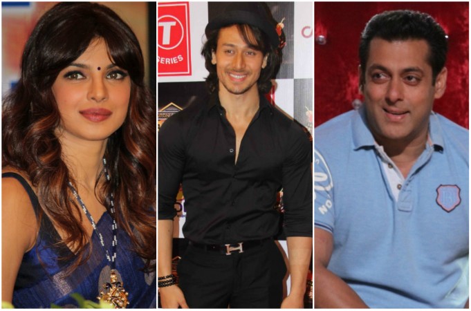 Priyanka Chopra, Tiger Shroff, Salman Khan