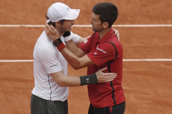 Andy Murray Novak Djokovic French Open 2016 final