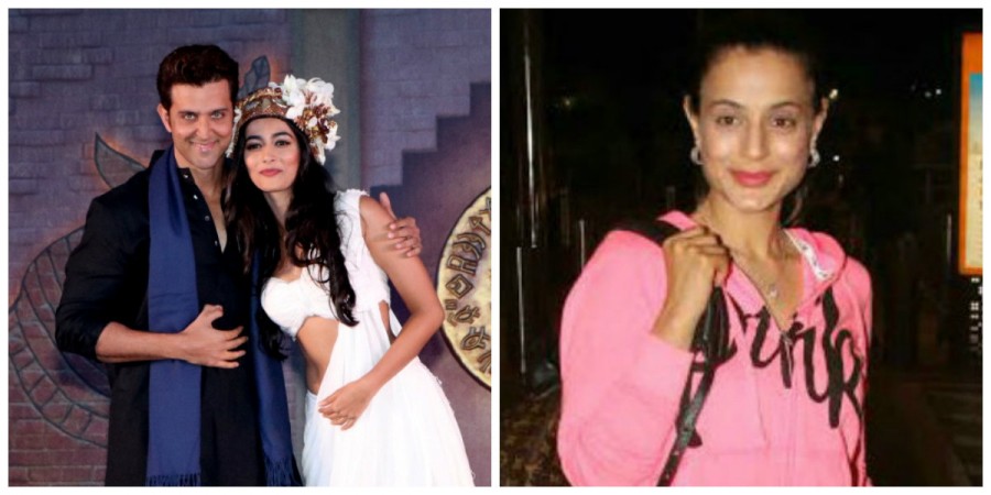 Hrithik Roshan,Pooja Hegde and Ameesha Patel