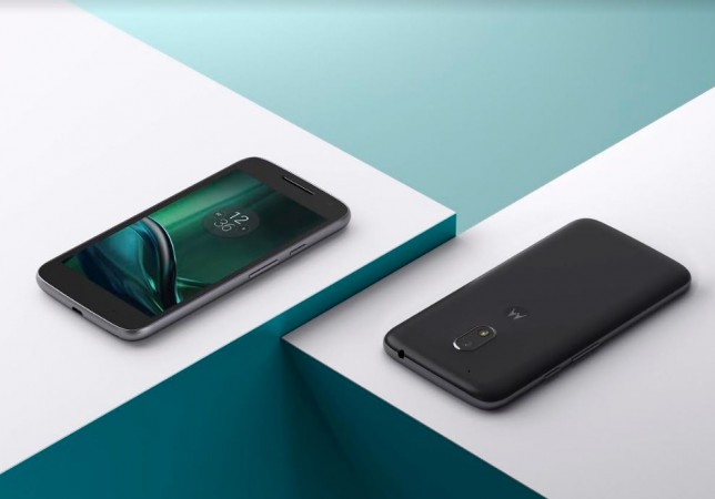 Front and rear views of Moto G4 Play Moto G4 Play set to go on sale on Amazon India