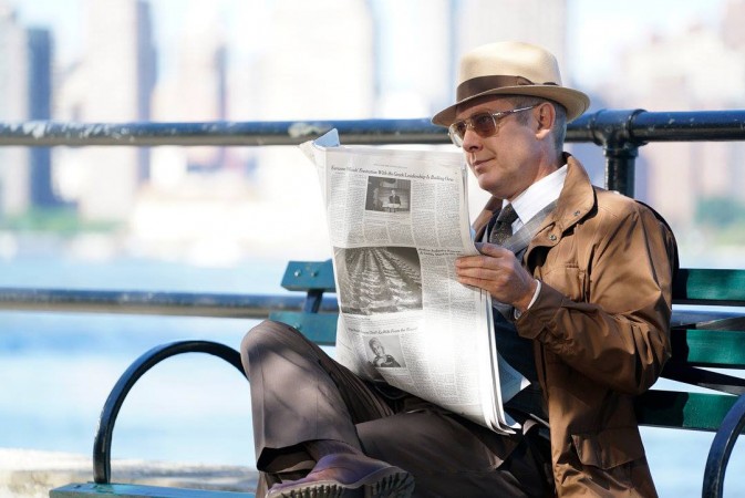 James Spader as Red in The Blacklist