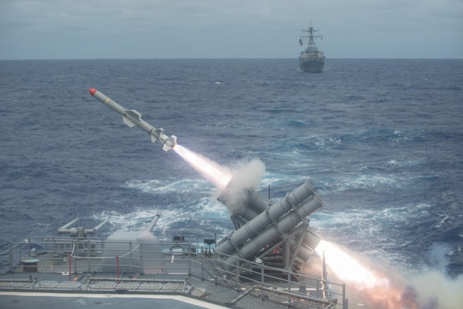 Harpoon missiles