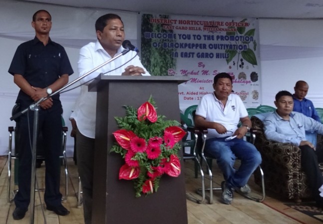 Meghalaya Chief Minister Mukul Sangma