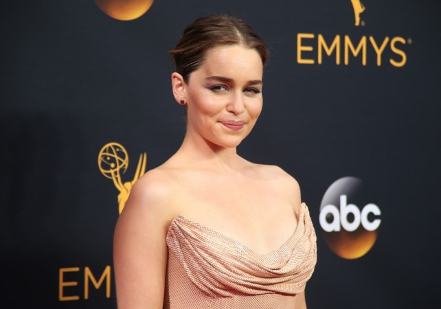 Actress Emilia Clarke from the HBO series Emilia Clarke
