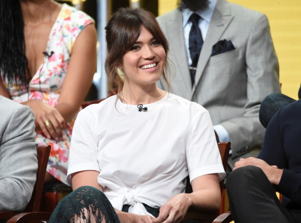 Cast member Mandy Moore answers questions during the panel for This Is Us at the NBC Universal Television Critics Association press tour in Beverly Hills, California, U.S. August 2, 2016. Mandy Moore