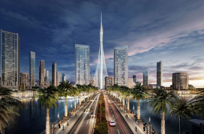 An artist's impression of Dubai's Dubai's The Tower