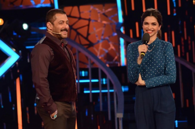 Salman Khan and Deepika Padukone