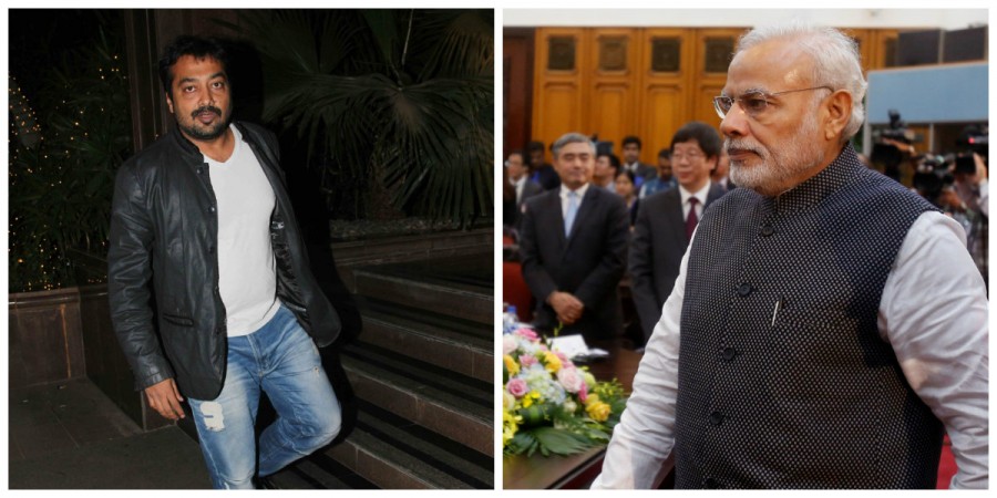 Anurag Kashyap and Narendra Modi