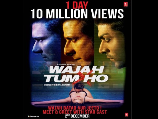 Pictured: Wajah Tum Ho poster Wajah Tum Ho poster