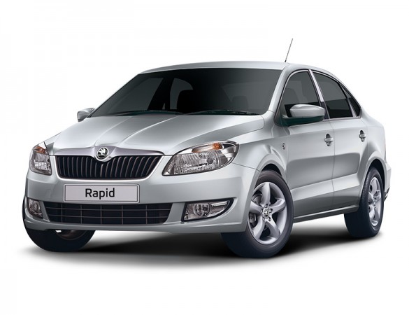facelift spied Skoda Rapid