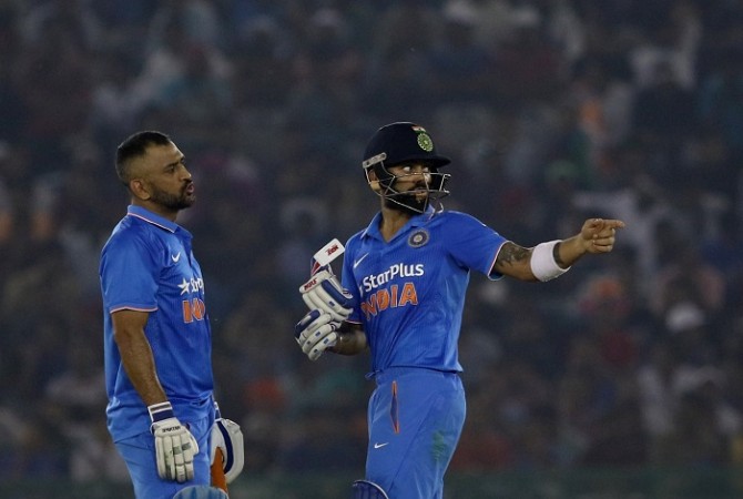 MS Dhoni and Virat Kohli have different styles of chasing down big scores MS Dhoni Virat Kohli India