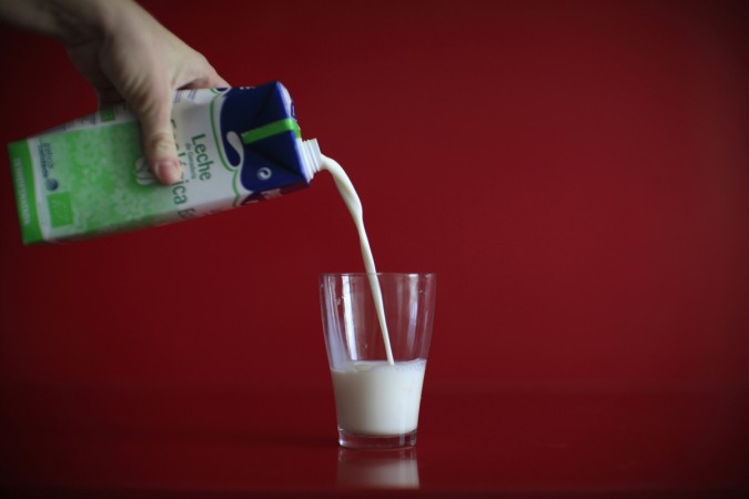 Glass of milk