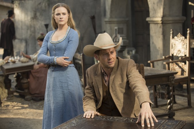 Pictured: A scene from Sunday's episode of Westworld. Westworld