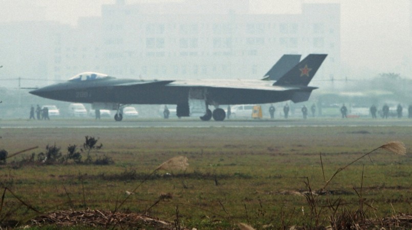 The Chinese Air Force to demonstrate its latest J-20 stealth fighter jet China J-20