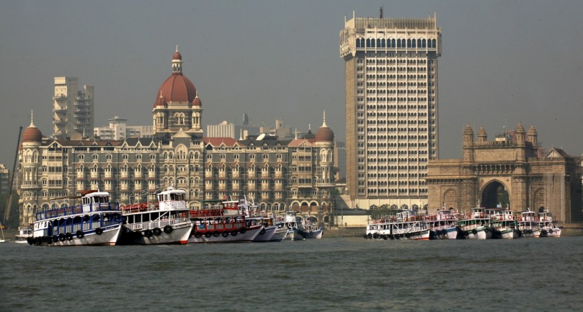 The Taj Mahal hotel is seen in Mumbai December 14, 2008 (representational image). mumbai richest indian city, indian cities, mumbai news, india news, new world wealth report, delhi millionaires, mumbai millionaires, bombay stock exchange, bse building, taj hotel