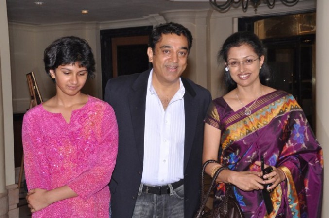 Kamal Hassan opens up on his separation from his long-time partner Gautami. Pictured: Kamal Hassan with Gautami and Subbulakshmi Kamal Hassan with Gautami and Subbulakshmi