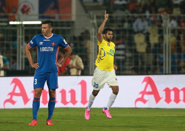 FC Goa's Lucio during a match against Kerala Blasters in ISL 2016 isl