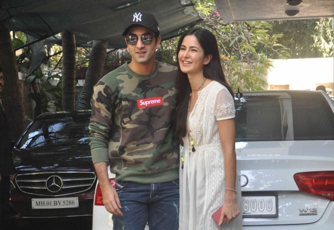Pictured: Ranbir Kapoor and Katrina Kaif at former's family dinner. Ranbir Kapoor, Katrina Kaif