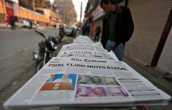ban rs 500 note rs 1000 rbi modi pm announcement surprise replacement black money sit stock markets us elections