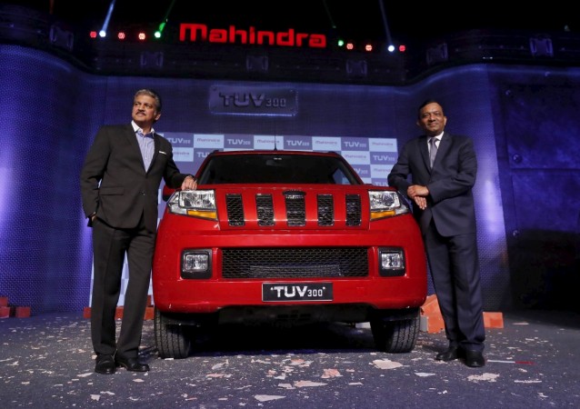 Anand Mahindra, Executive Chairman of Mahindra Group and Pawan Goenka, Managing Director of Mahindra & Mahindra mahindra share price anand goenka pawan sales q2 results share price india tractors suvs cars petrol diesel pay commission rainfall kharif salary orop