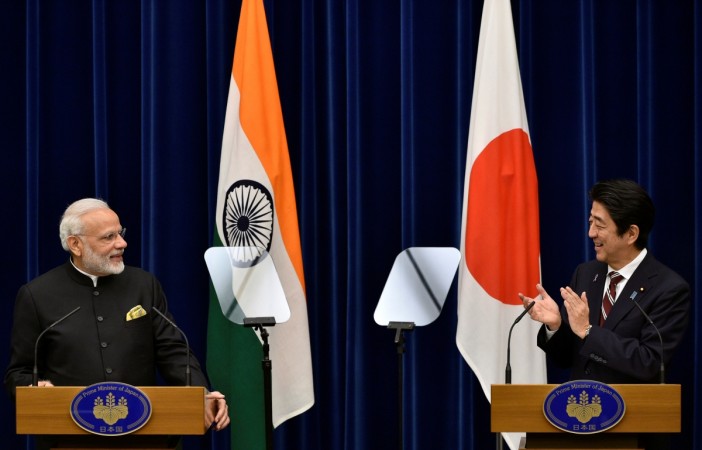 'Our relationship is characterized by complete trust and mutual confidence,' says Modi after Shinkansen ride with Abe Pictured: Indian Prime Minister Narendra Modi (L) and his Japanese counterpart Shinzo Abe attend a joint press conference at Abe's official residence in Tokyo, Japan November 11, 2016. modi abe