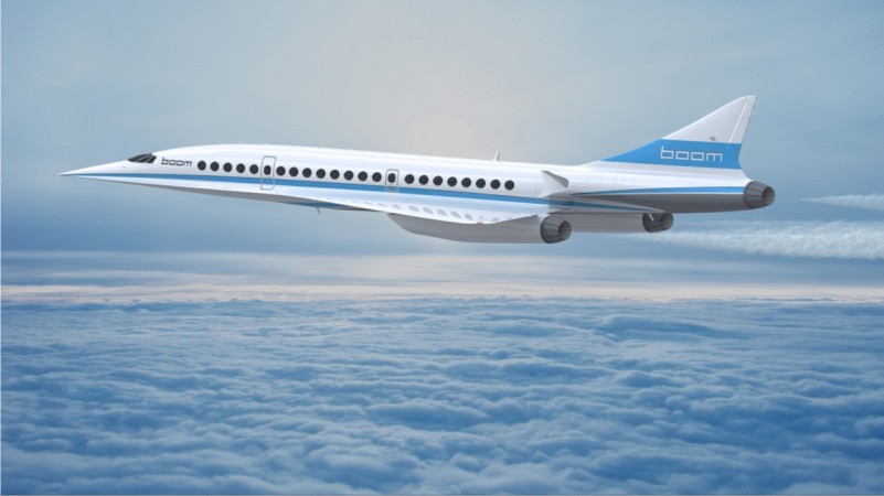 Boom's XB-1 Supersonic Demonstrator, nicknamed Boom's XB-1 Supersonic Demonstrator, nicknamed