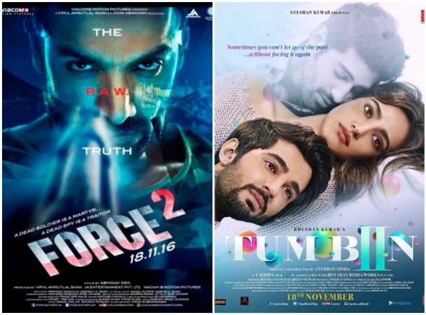 Check out Force 2 and Tum Bin 2 day 1 box office collection