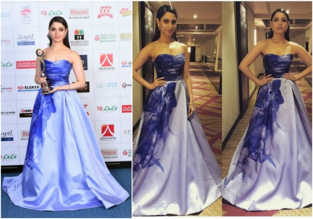 Tamannaah Bhatia wins best actress Asiavision Awards 2016 for Dharma Durai. Pictured: Tamannaah Bhatia at Asiavision Awards 2016 Tamannaah Bhatia