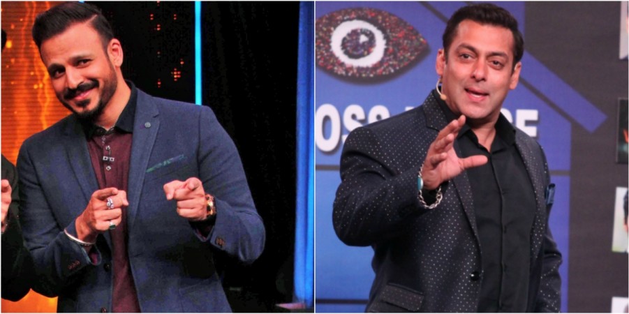 Pictured: Vivek Oberoi on Yaaron Ki Baarat; Salman Khan on Bigg Boss 10. Vivek Oberoi, Salman Khan