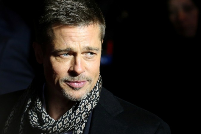 Actor Brad Pitt arrives at the premiere of the film Brad Pitt
