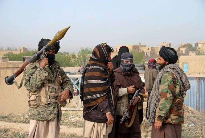 Taliban militants in Afghanistan. Taliban